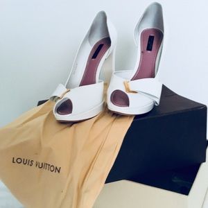 Louis Vuitton White Shoes